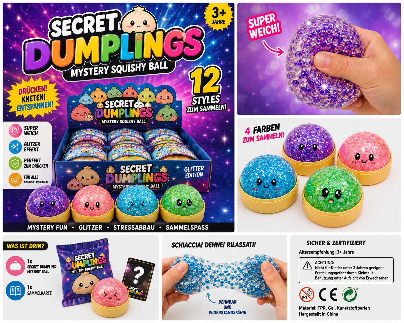 Secret Dumplings Glitter Edition