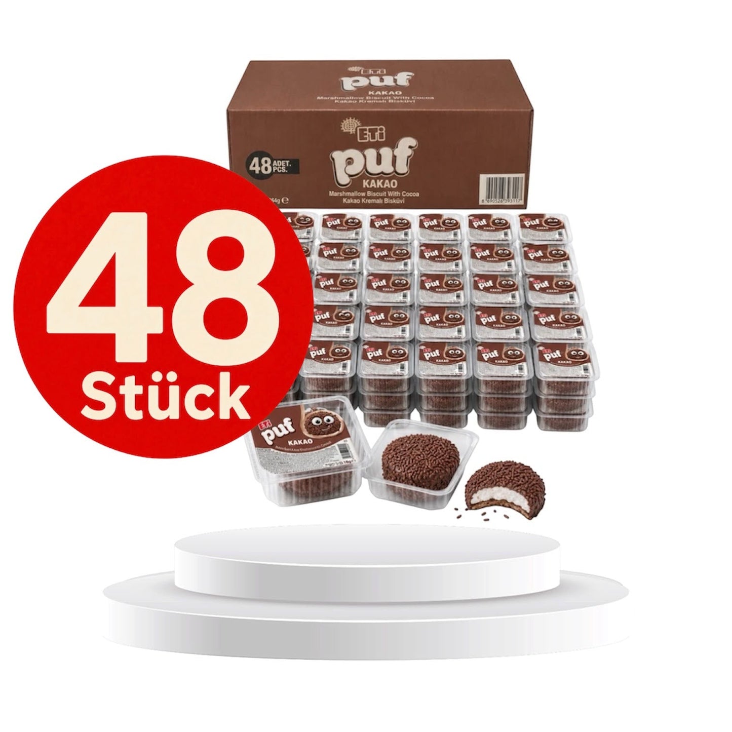 48 x Eti puf verschiedene Sorten