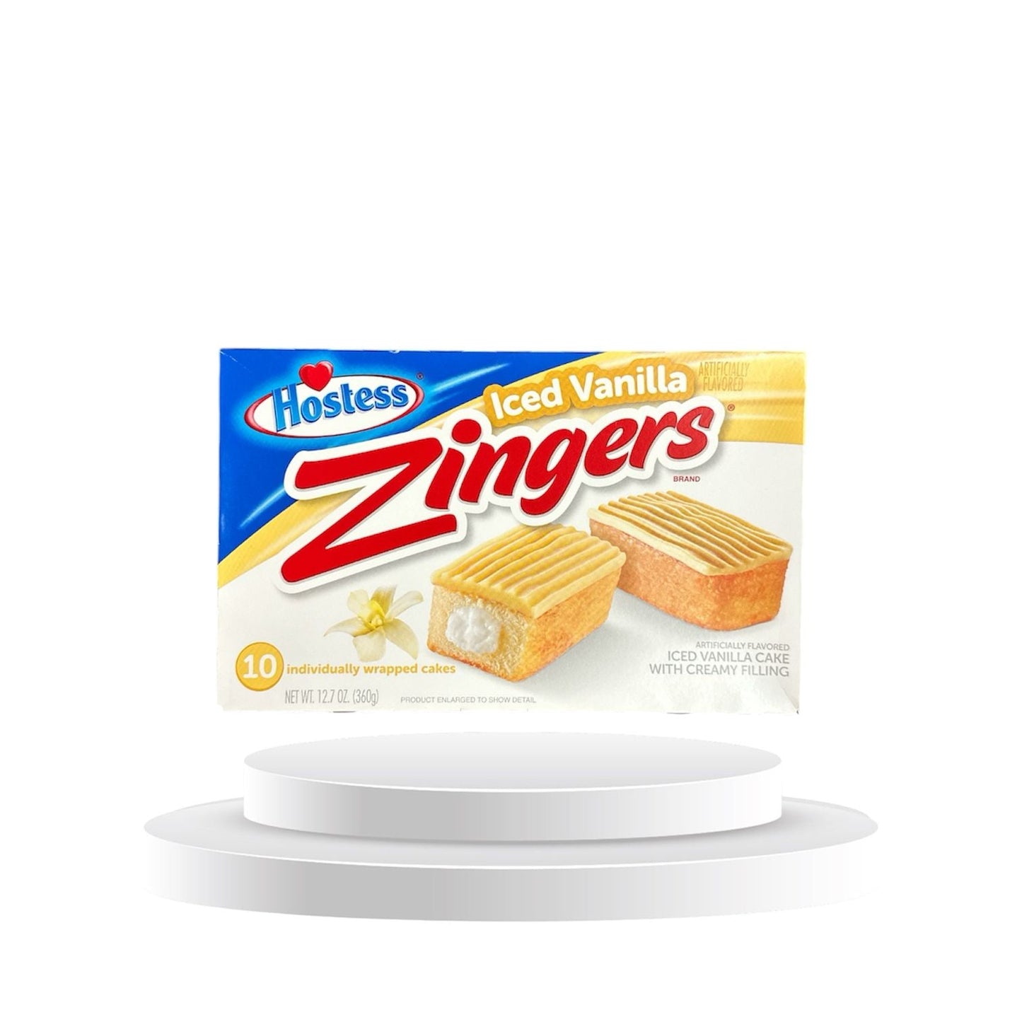 Hostess Zinger Vanilla - Memo's Candy World GmbH