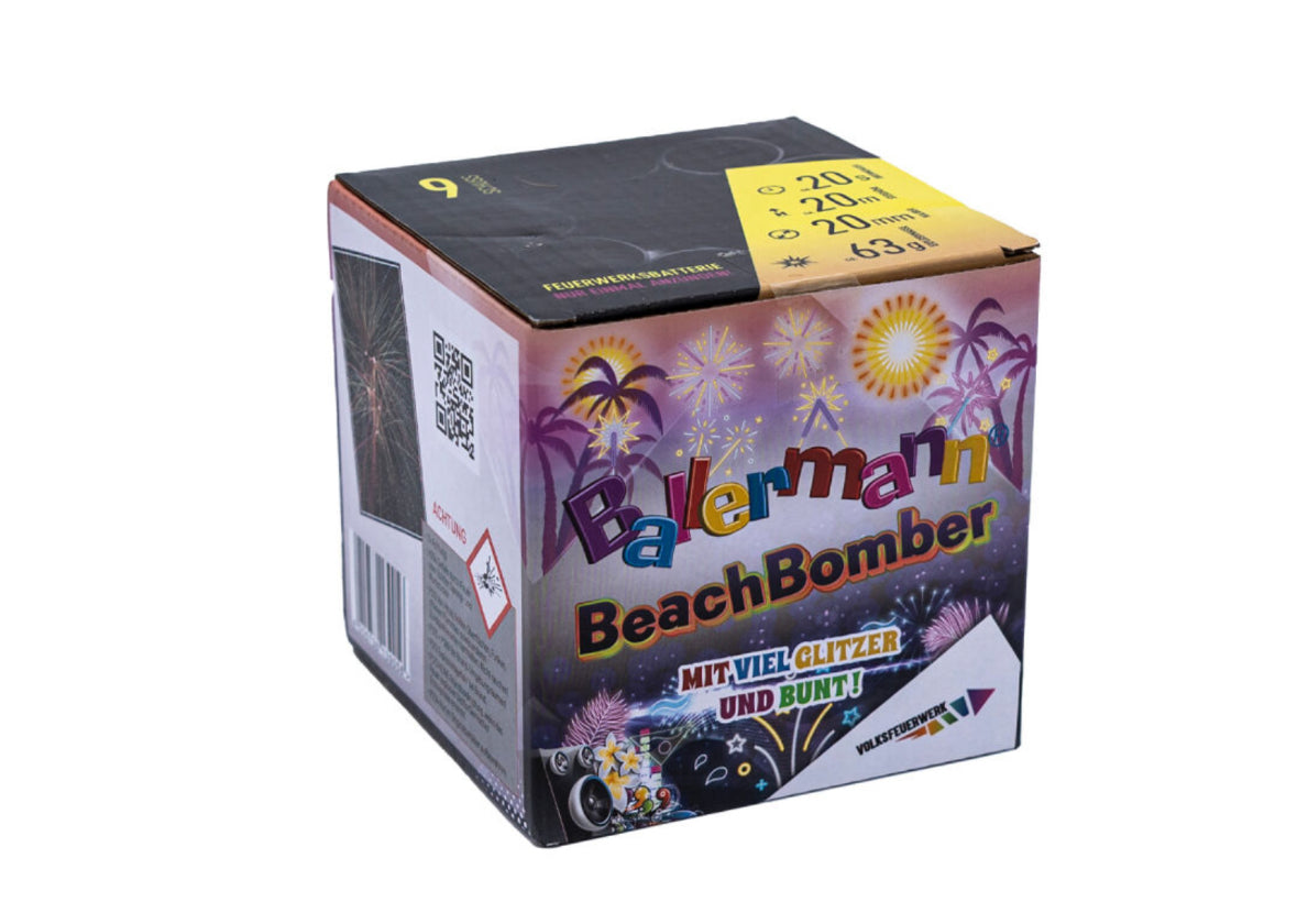 Beachbomber, BALLERMANN,
9-Schuss Batterie NEU