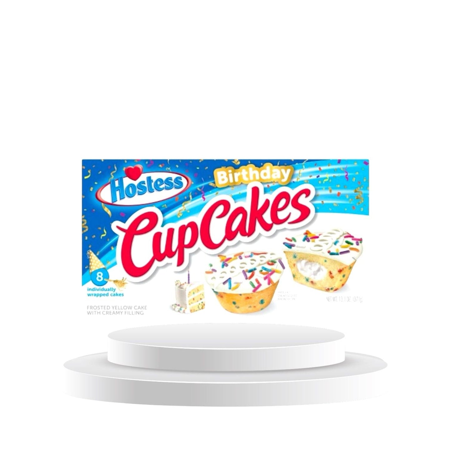 Hostess CupCakes – Birthday Edition 1 Kolli = 8 Stk