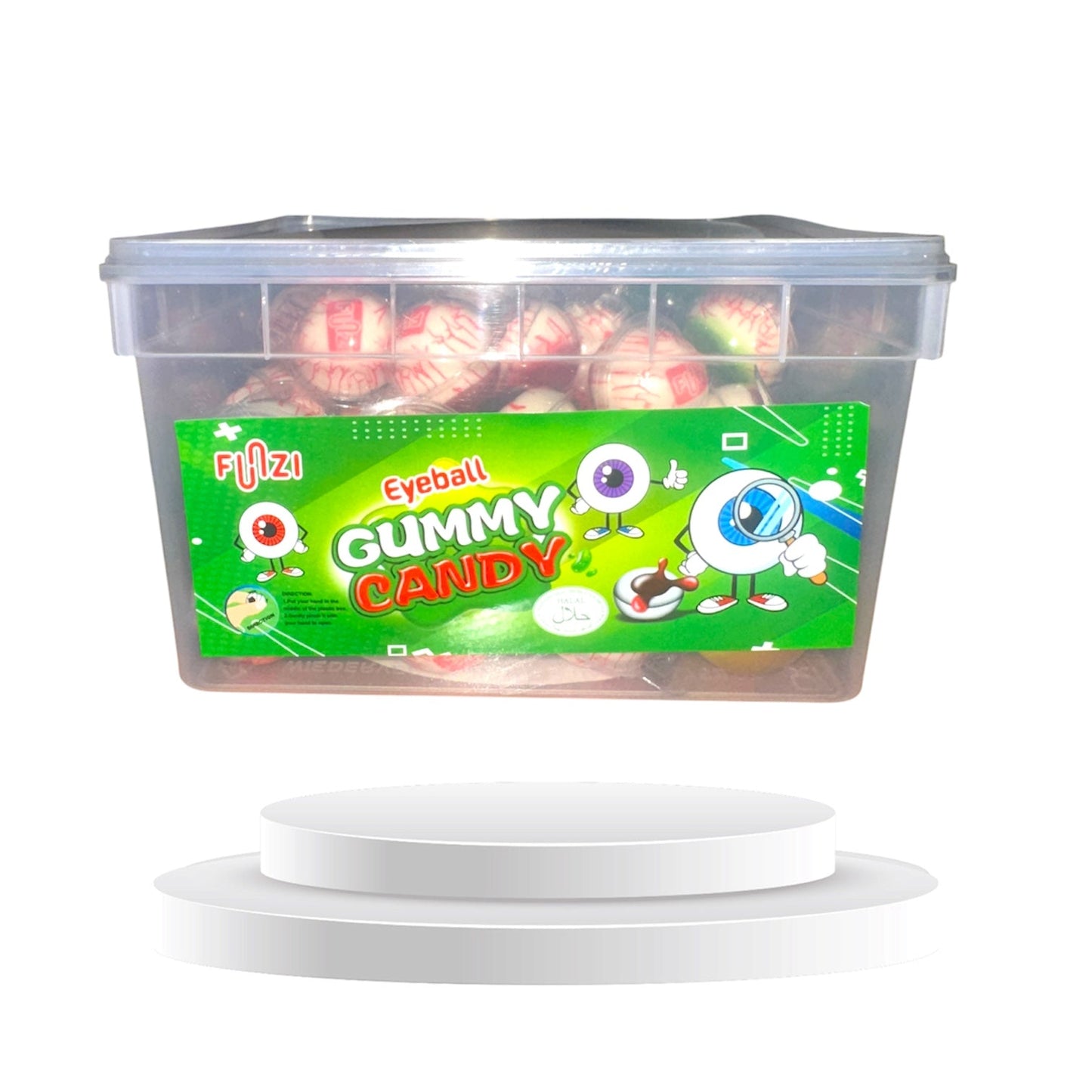 Funzi Eyeball Gummy Candy Augen