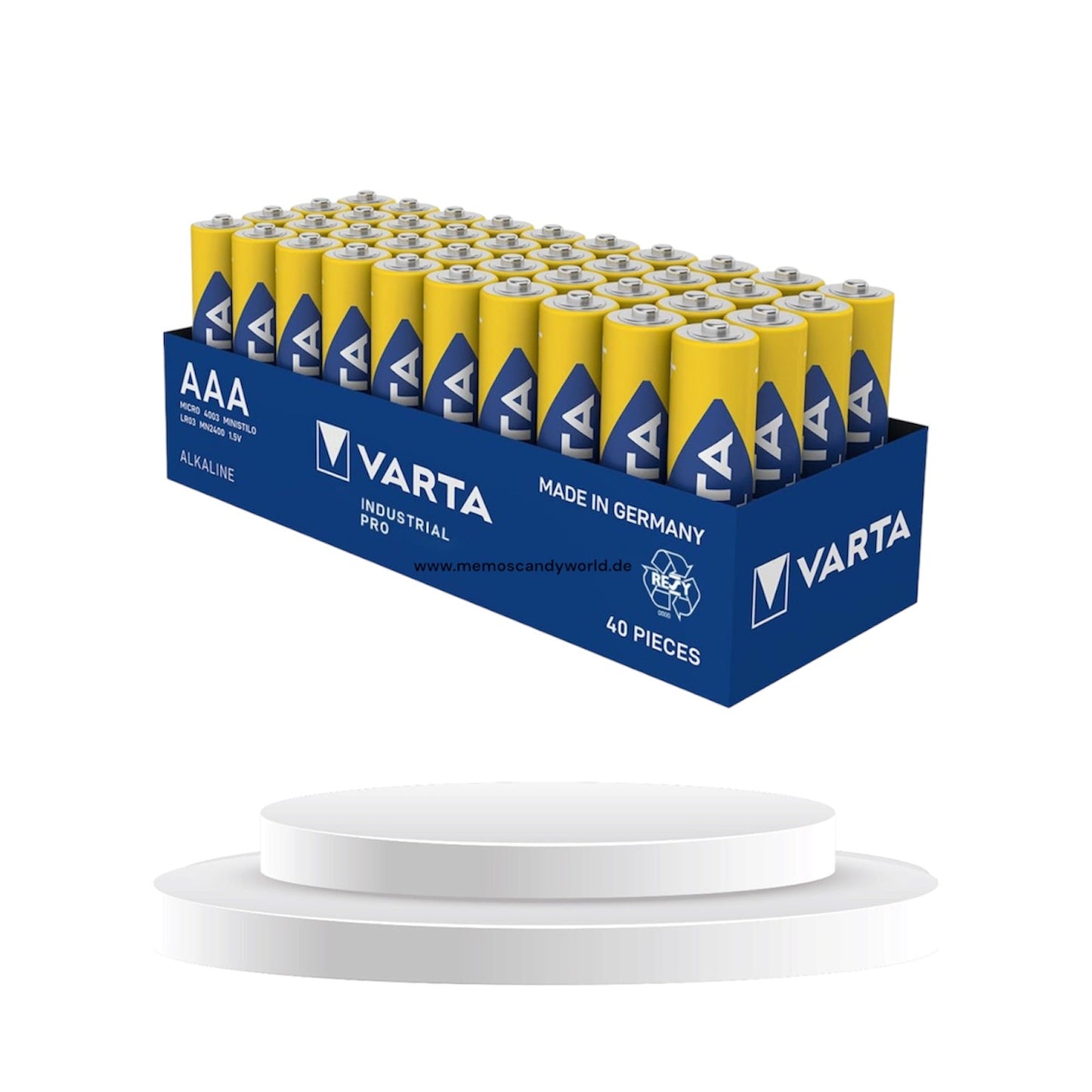 Varta AAA Batterien LR03 1,5 V – 40 Pack