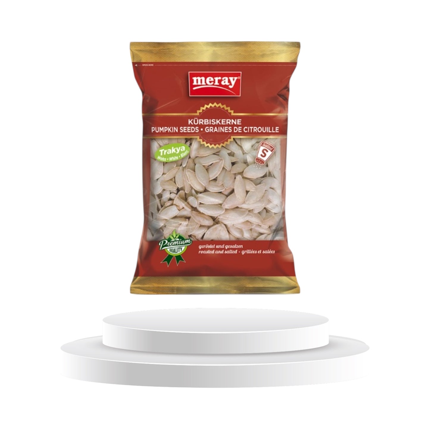 200g - meray® KÜRBISKERNE - trakya
weis - grst. & gsalz