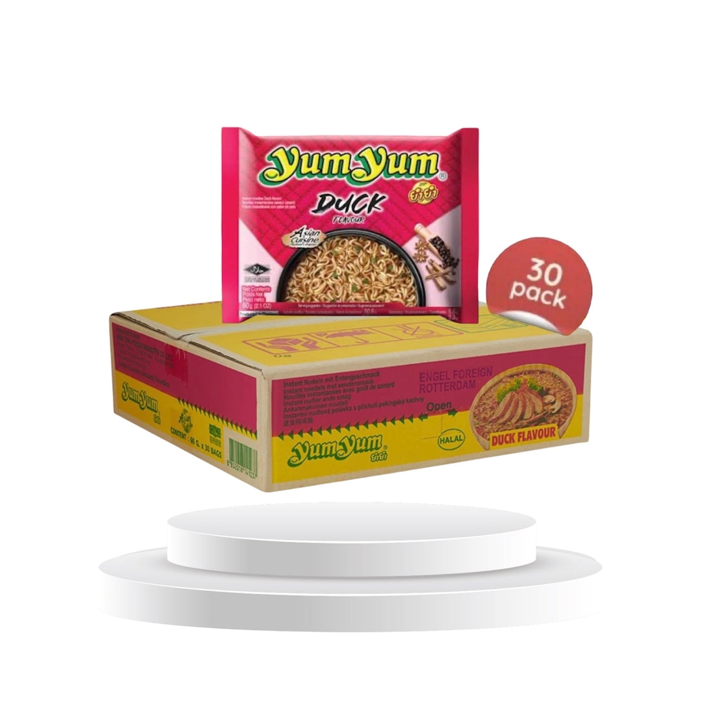 Yum Yum Shrimps 30x60g
Nudelsuppe