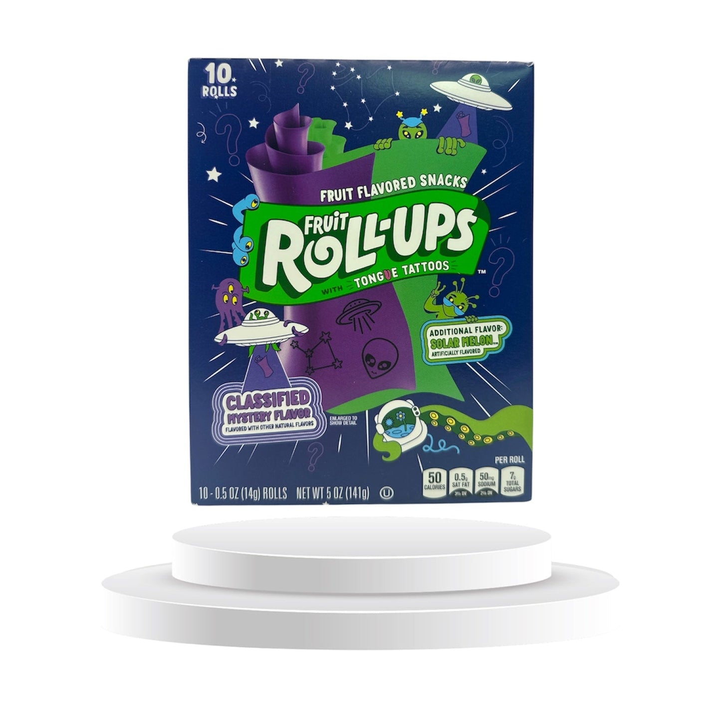 Fruit Roll-Ups Space Theme 1 Kolli = 10 Stk