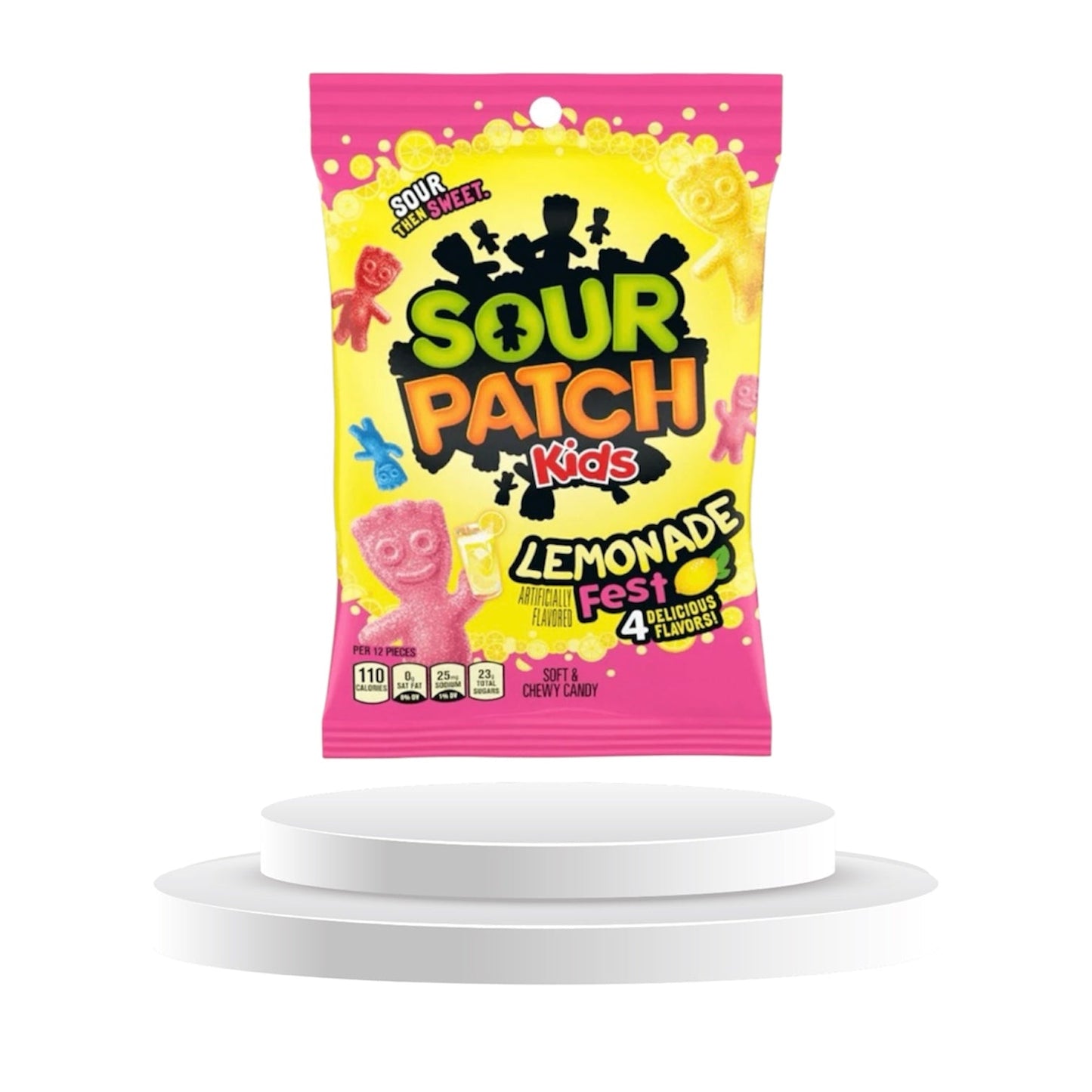 Sour Patch Lemonade 102g 1 Kolli = 12 Stk