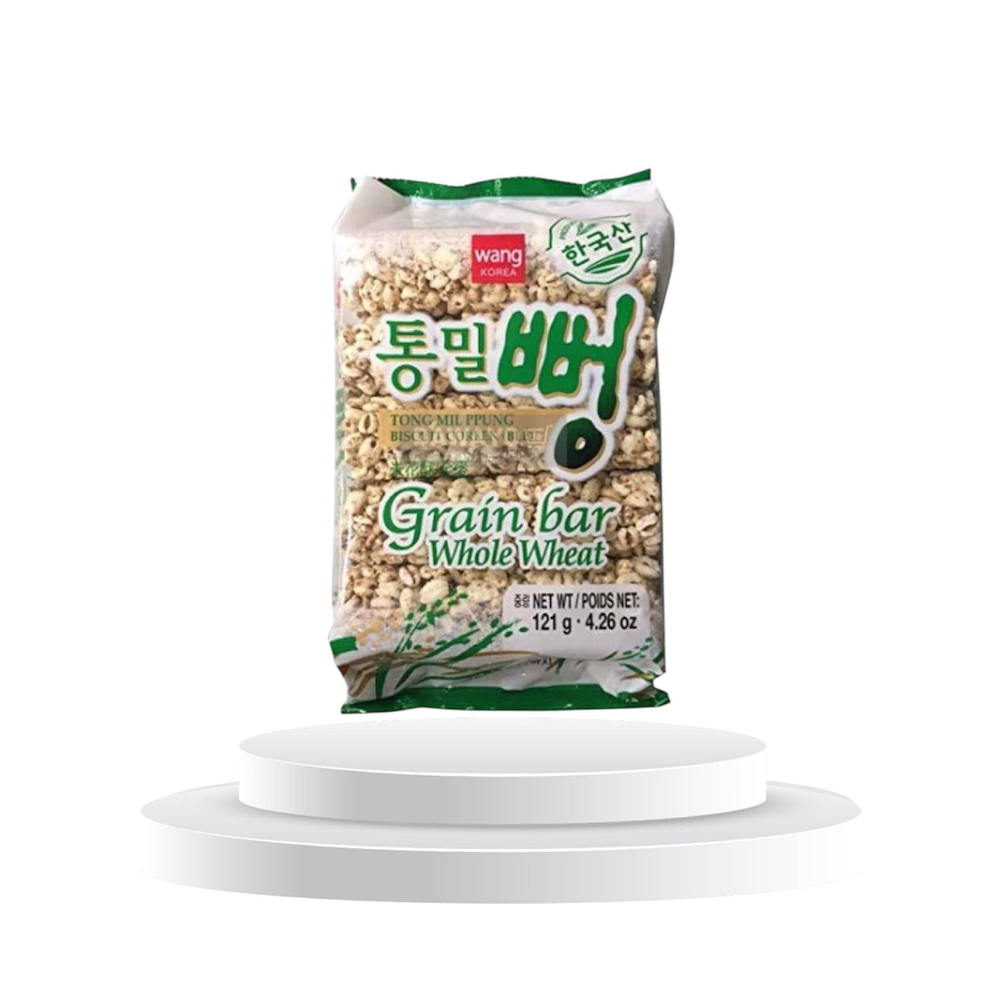 Wang Korea Grain Bar Whole Wheat 1 Kolli = 20 Stk