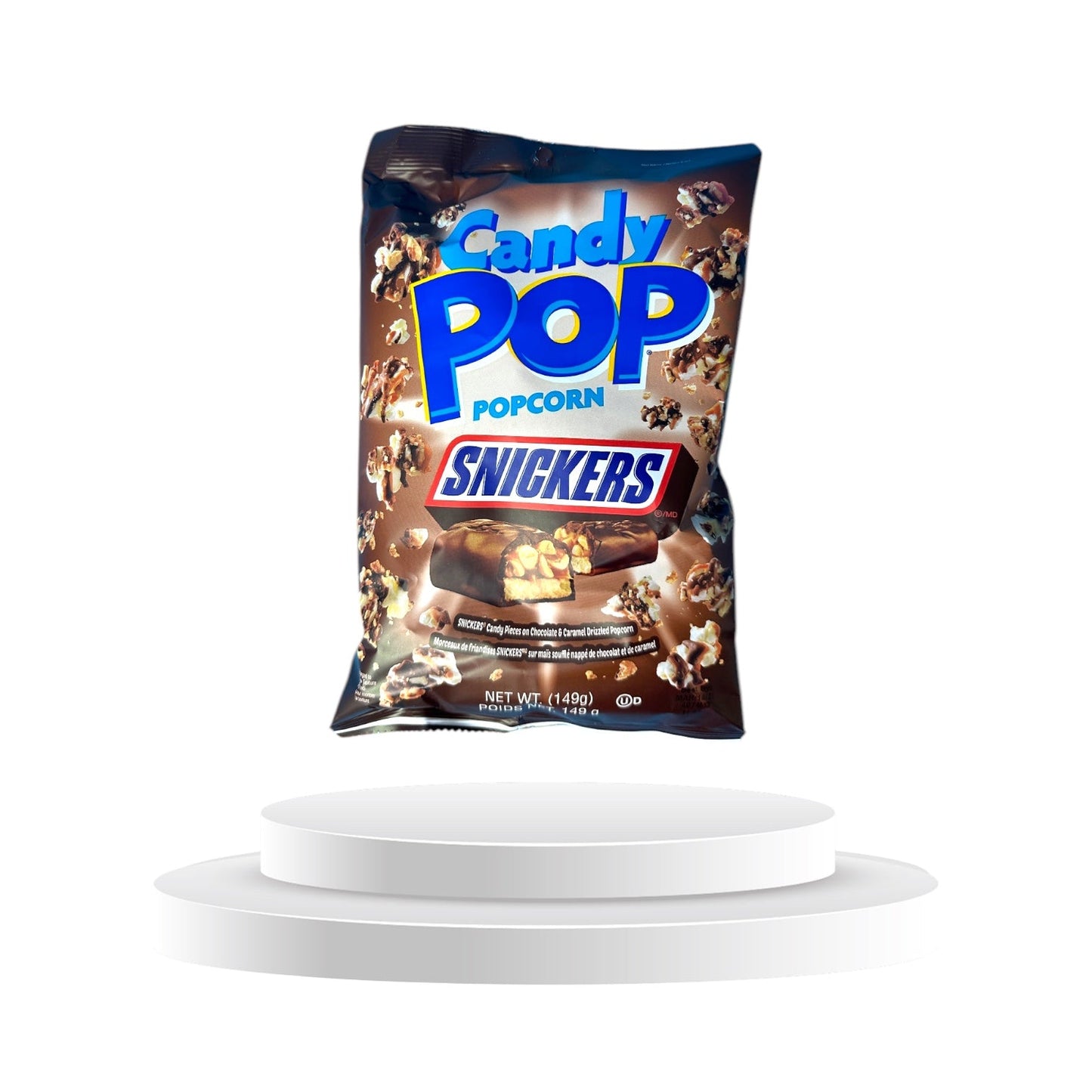 Candy Pop Popcorn Snickers 149g - Memo's Candy World GmbH