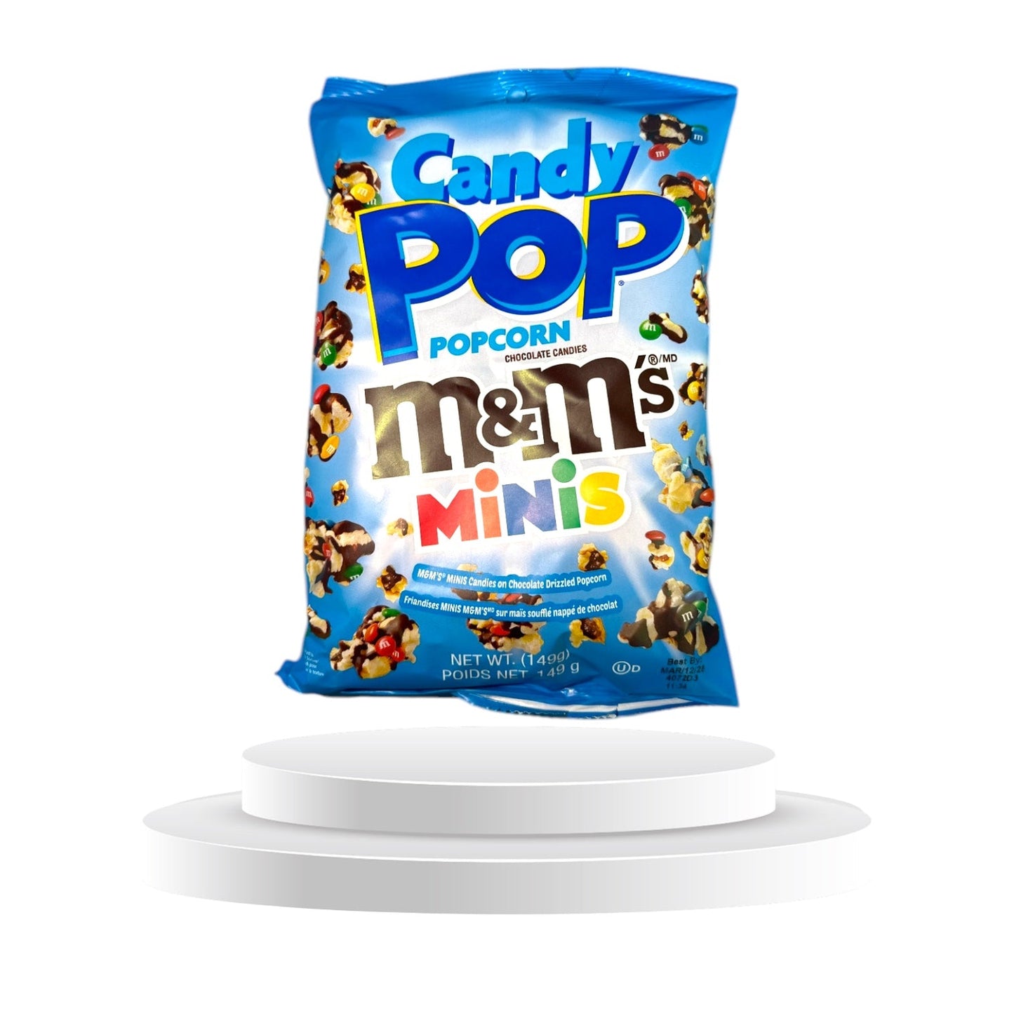 Popcorn M&M 149g - Memo's Candy World GmbH