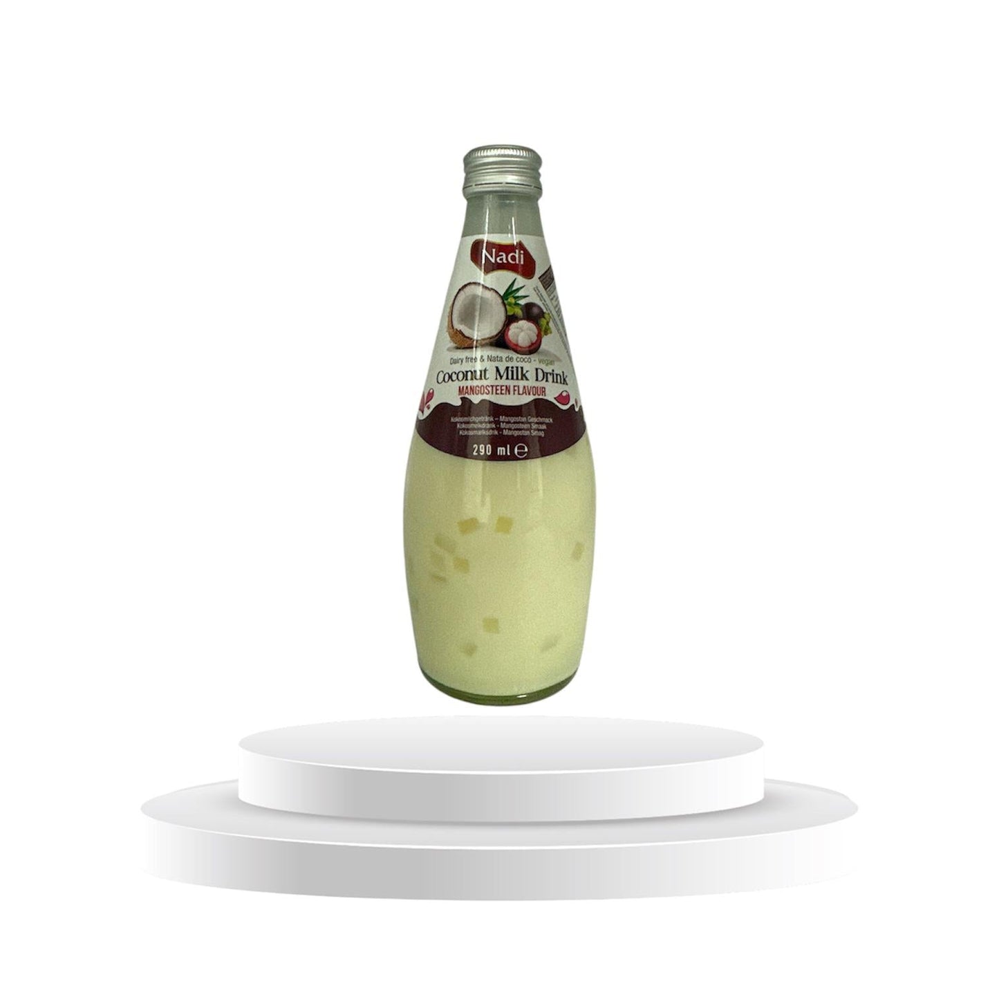 Nadi Basil Coconut Milk Drink Mangosteen Flavour 1 Kolli = 24 Stk