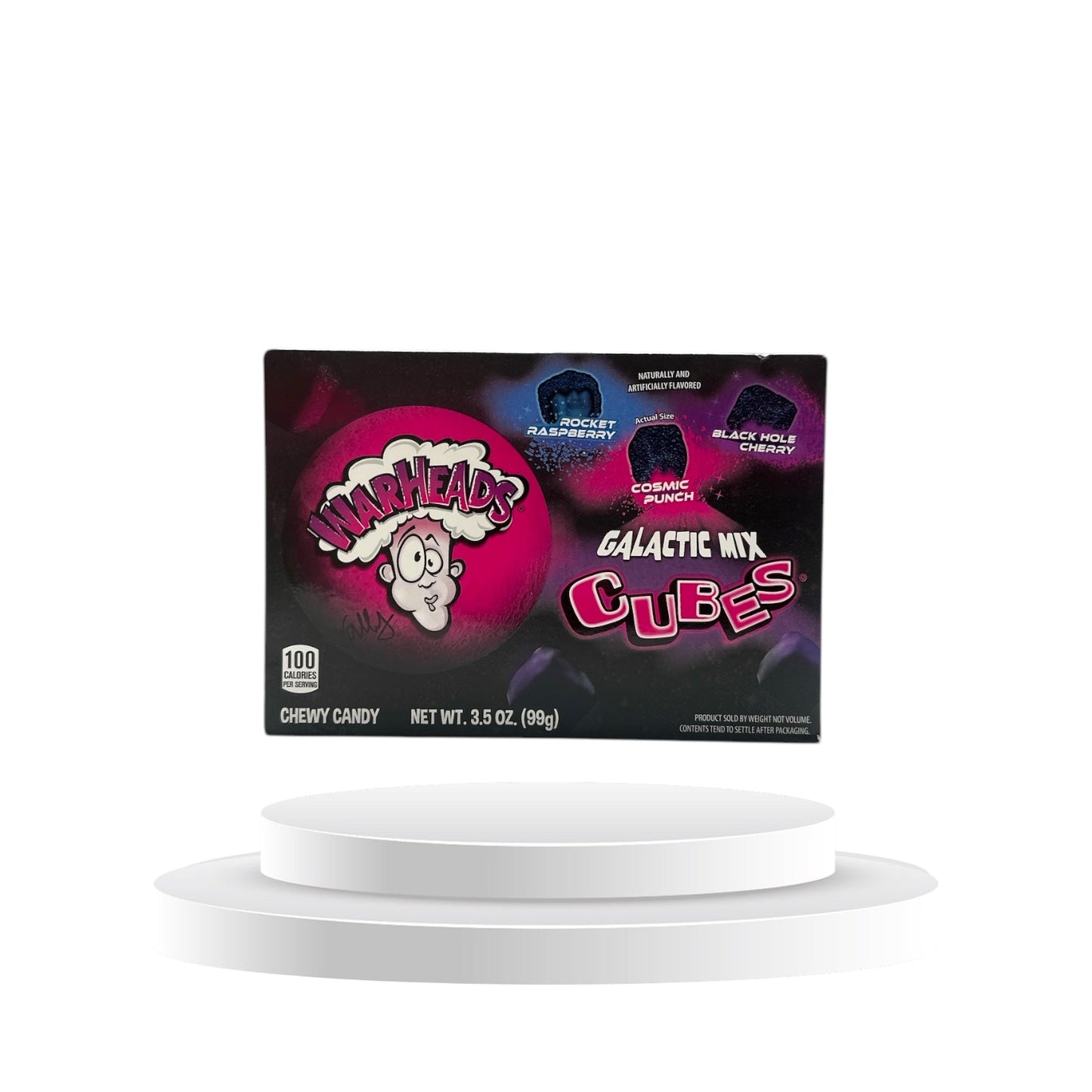 Warhead Galactic Cubes 99g - Memo's Candy World GmbH