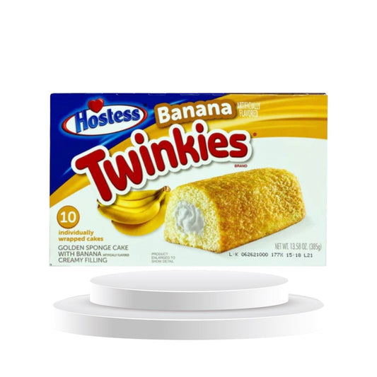 Hostess Twinkies Banana 10er Pack 385g 1 Kolli = 6 Stk