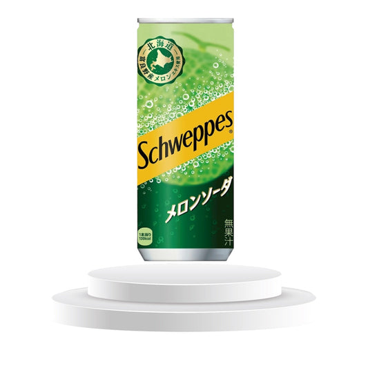 Schweppes Melon Soda 250ml  Japan 1 Kolli = 30 Stk
