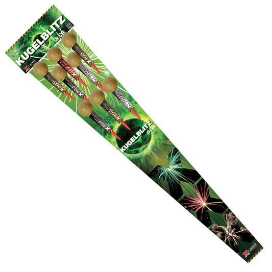 Kugelblitz 8 Kugelbomben Raketen