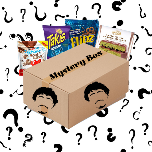 Ahsen´s Mystery Box Süßigkeiten 100€ - Memo's Candy World GmbH
