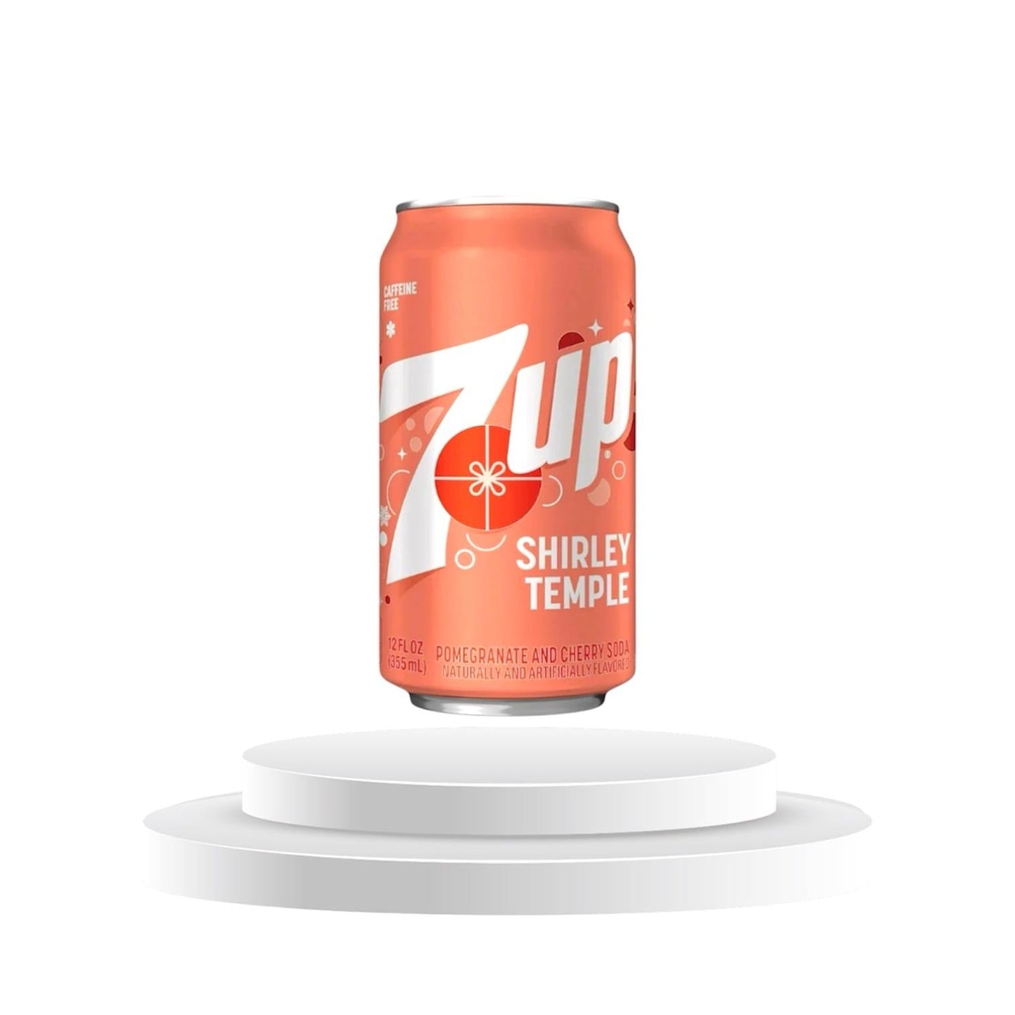 7UP Shirley Temple Pomegranate & Cherry Soda