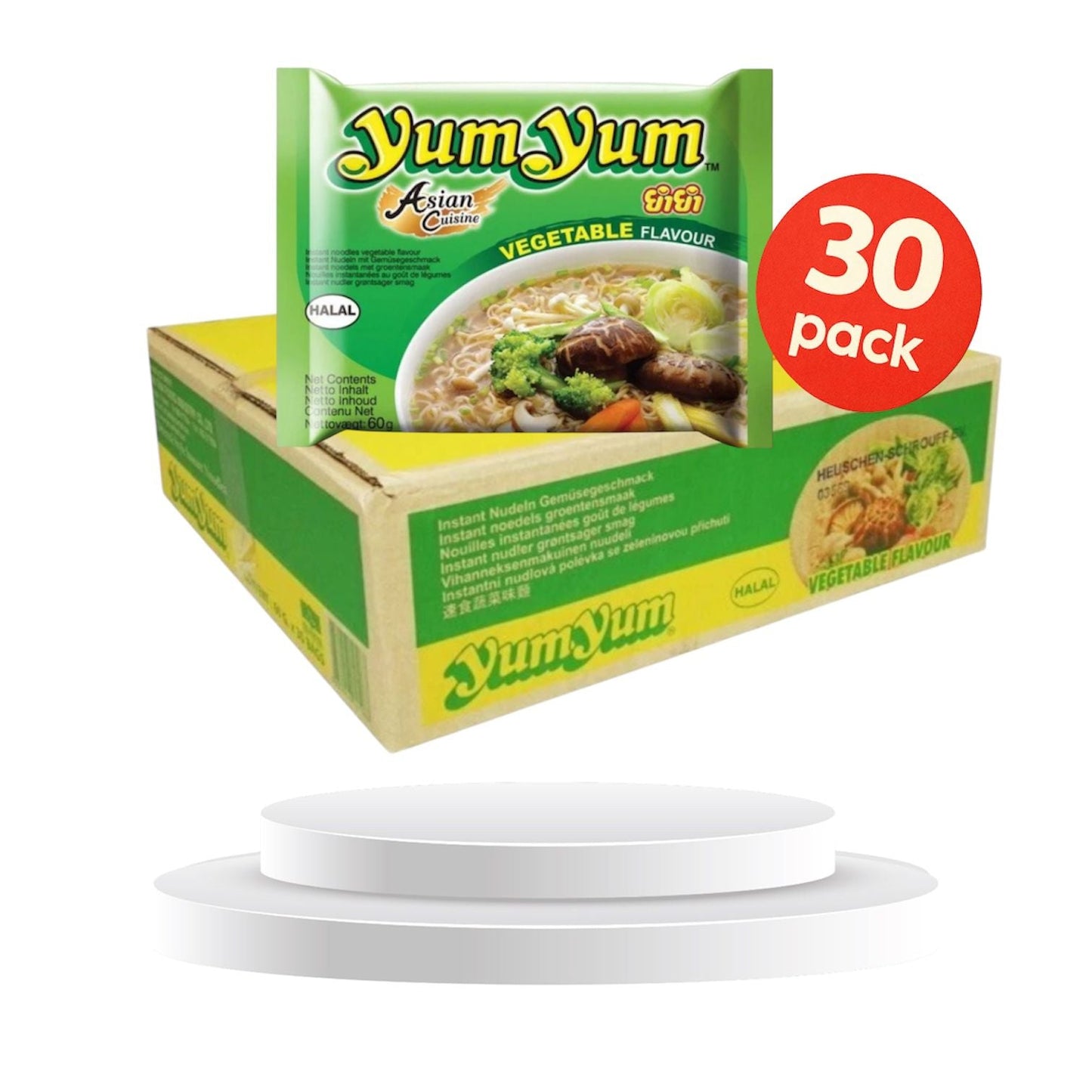 Yum Yum Duck 30x60g
Nudelsuppe