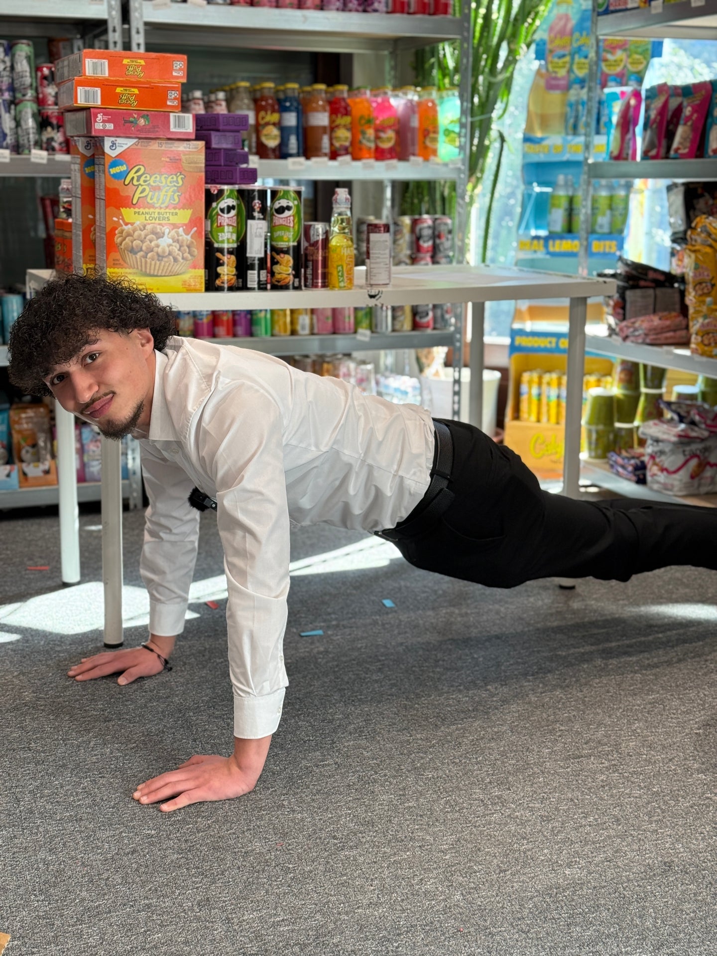 Liegestütze fordere mich heraus - Memo's Candy World GmbH