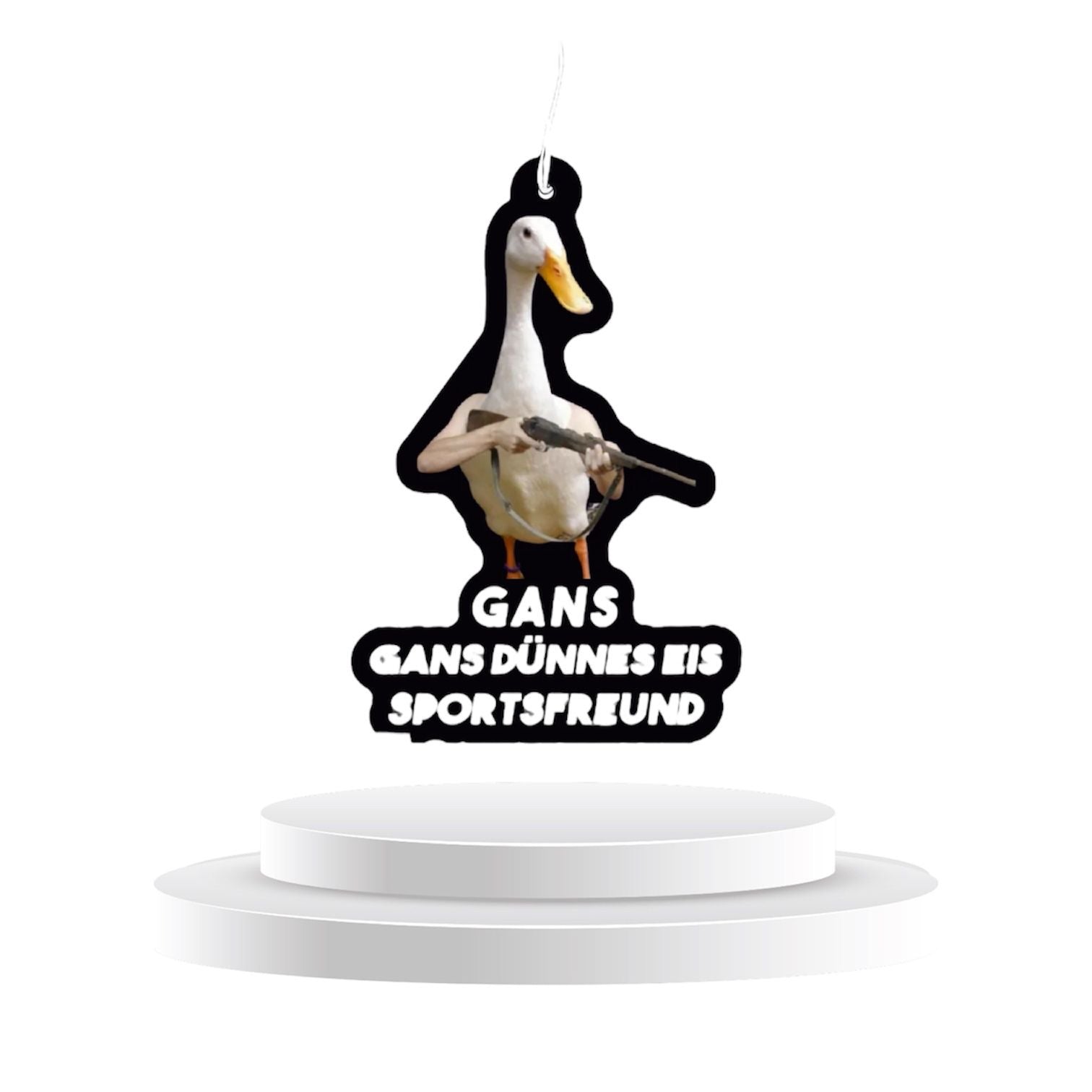 Duftbaum GANS GANS DÜNNES EIS SPORTSFREUND - Memo's Candy World GmbH