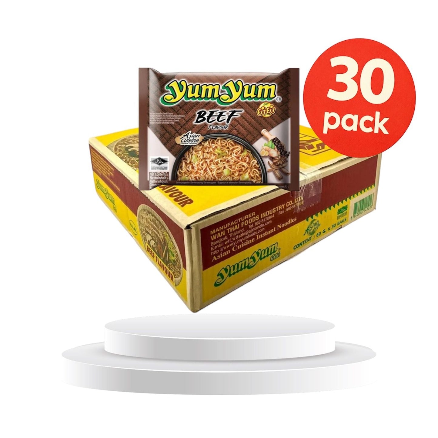 Yum Yum Chicken 30x60g Nudelsuppe