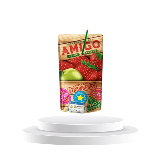 Amigo Apple & Strawberry 200ml 1 Kolli = 8 Stk