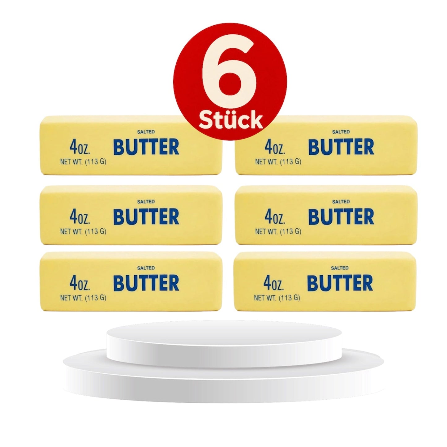 Butter Squishy 113g – Realistische Anti-Stress Butter Attrappe