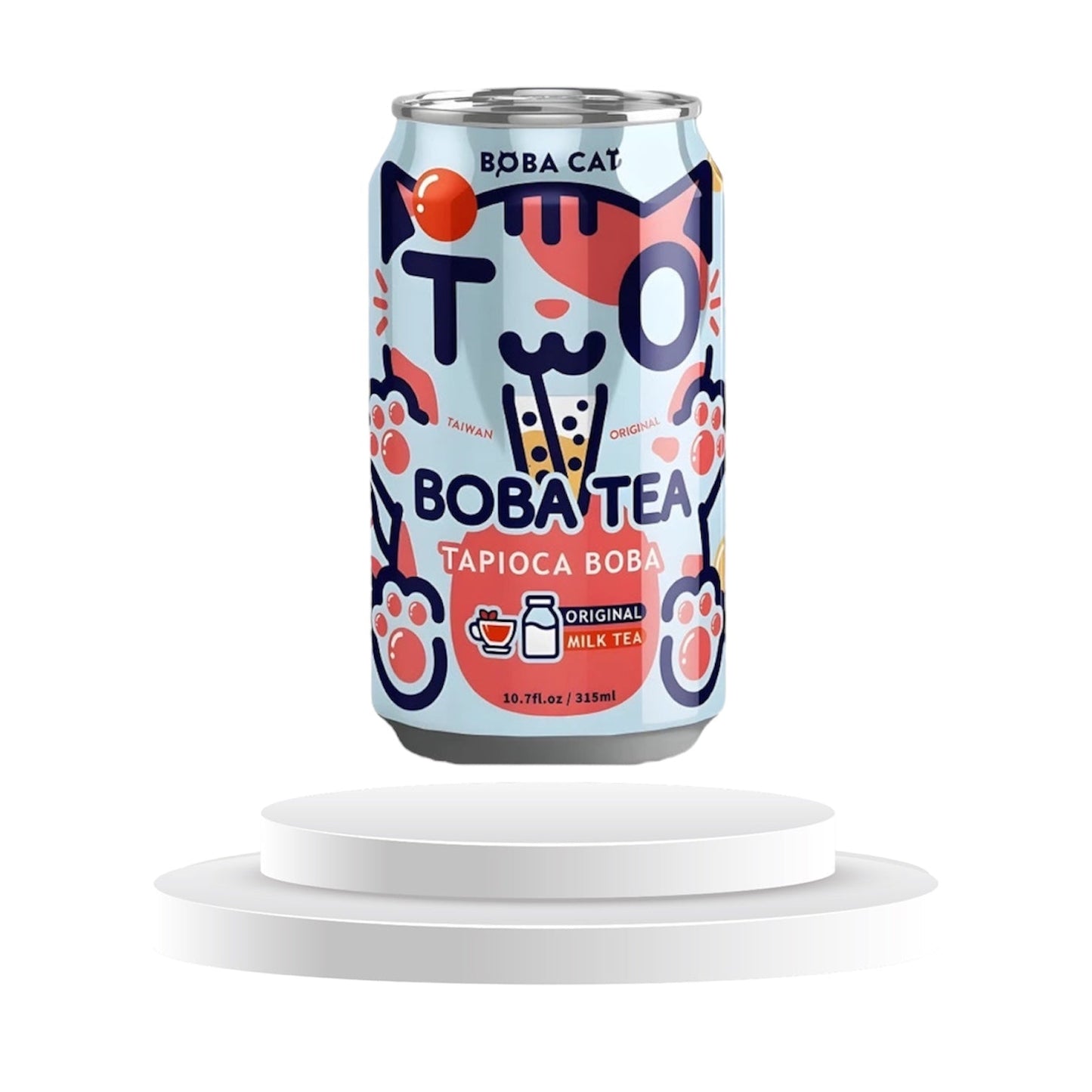 Boba Cat Original Milk Tea Tapioca 1 Kolli = 24 Stk