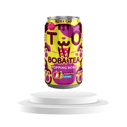 Boba Tea Passion Fruit & Lychee Tapioca 1 Kolli = 24 Stk