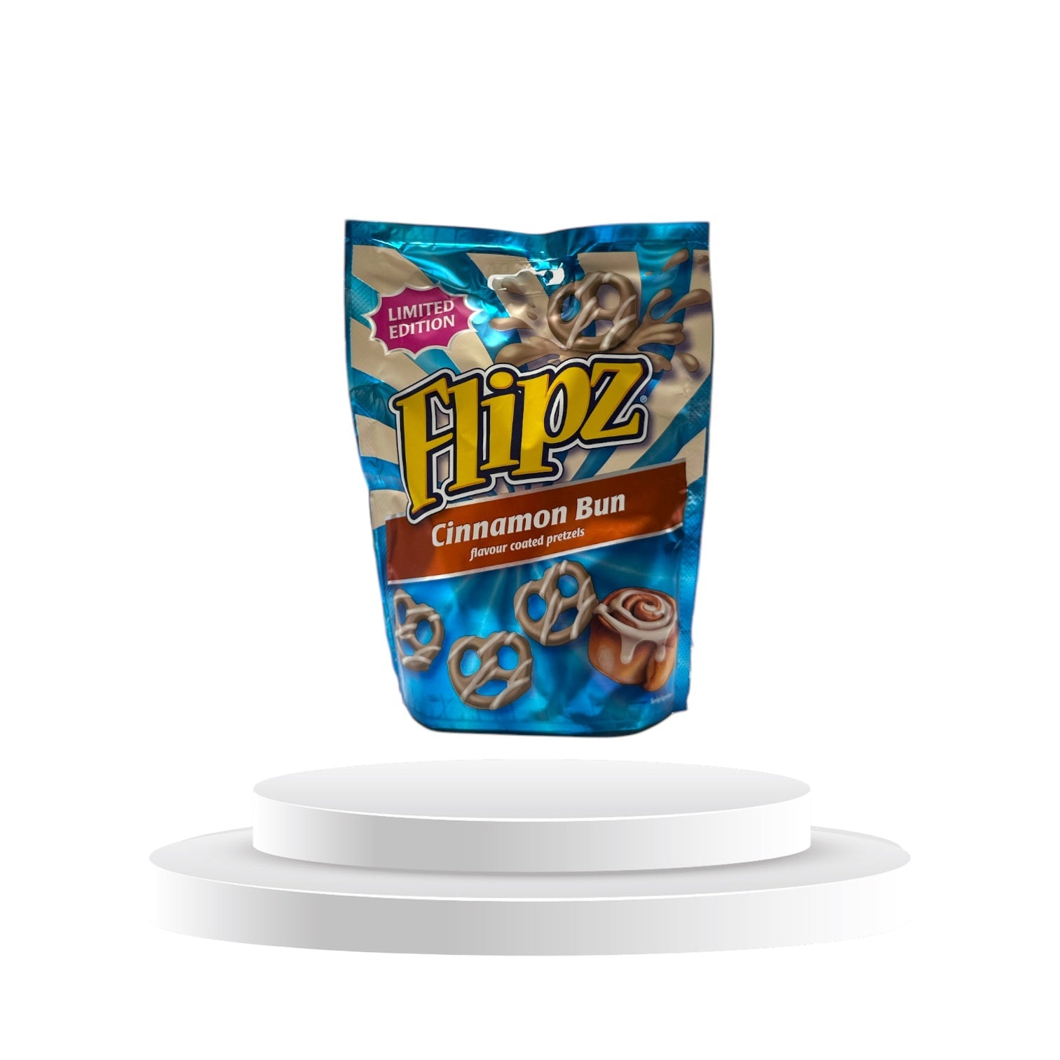 Flipz Cinnamon Bun 90g - Memo's Candy World GmbH