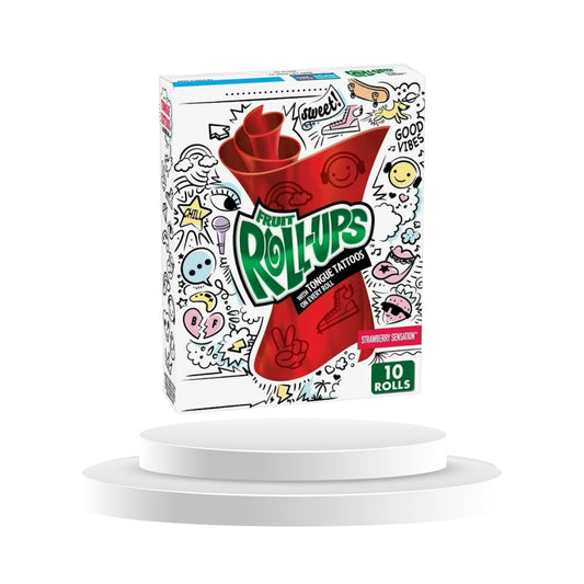 Fruit Roll-Ups Strawberry Sensation 1 Kolli = 10 Stk