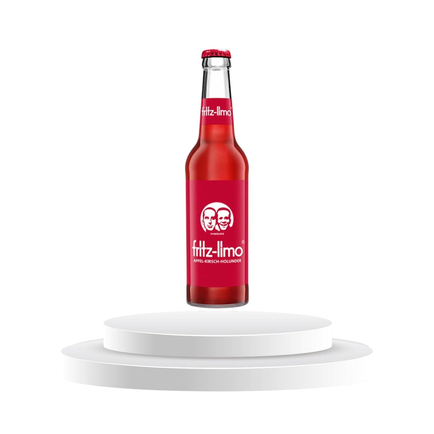 Fritz Limo Apfel Kirsch Holunder Limonade 24 x 330ml