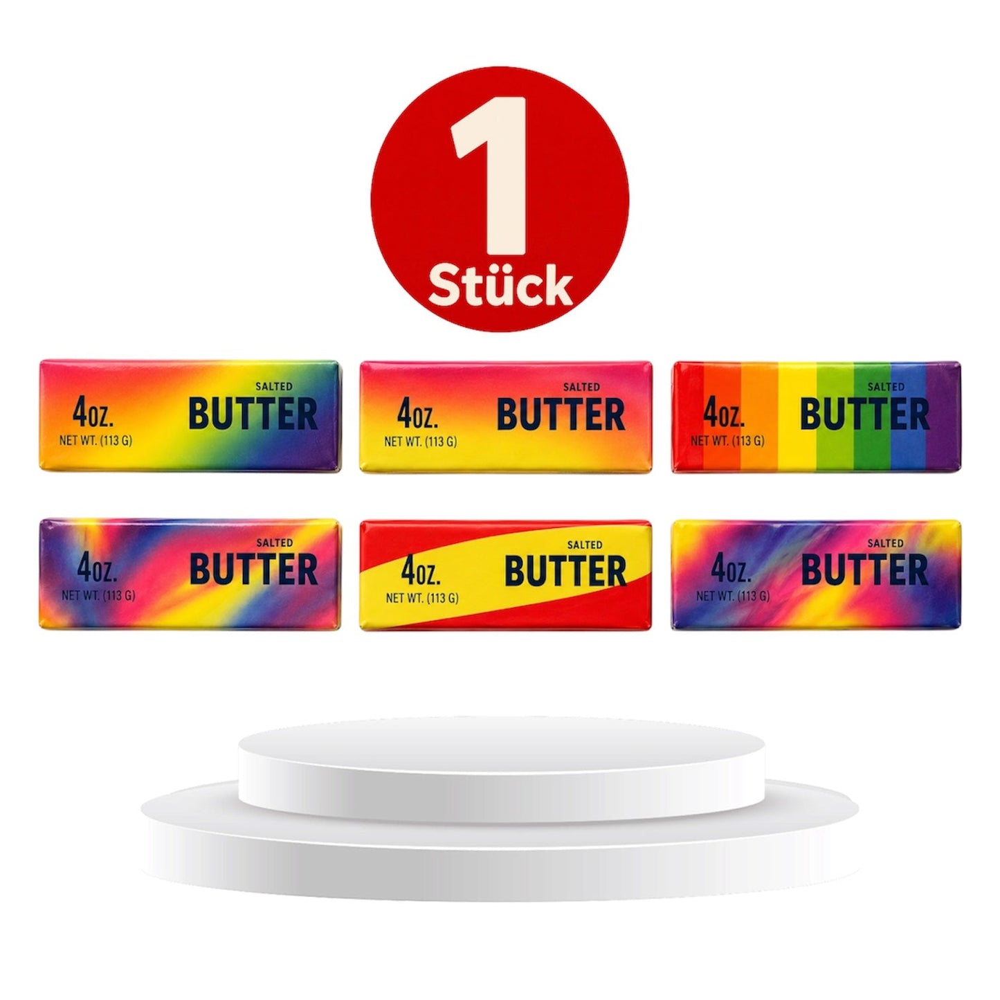 Butter Squishy 113g – Realistische Anti-Stress Butter Attrappe