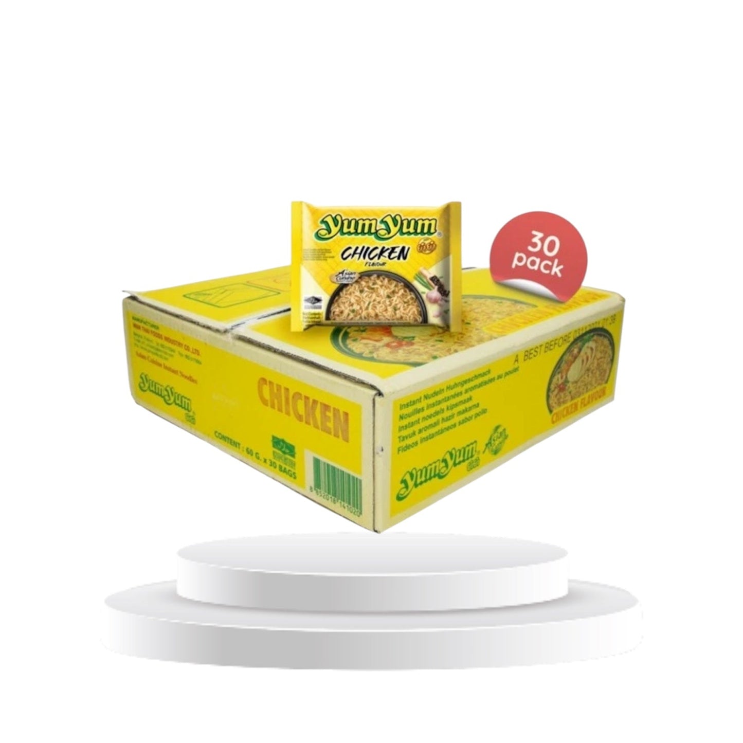 Yum Yum Chicken 30x60g Nudelsuppe