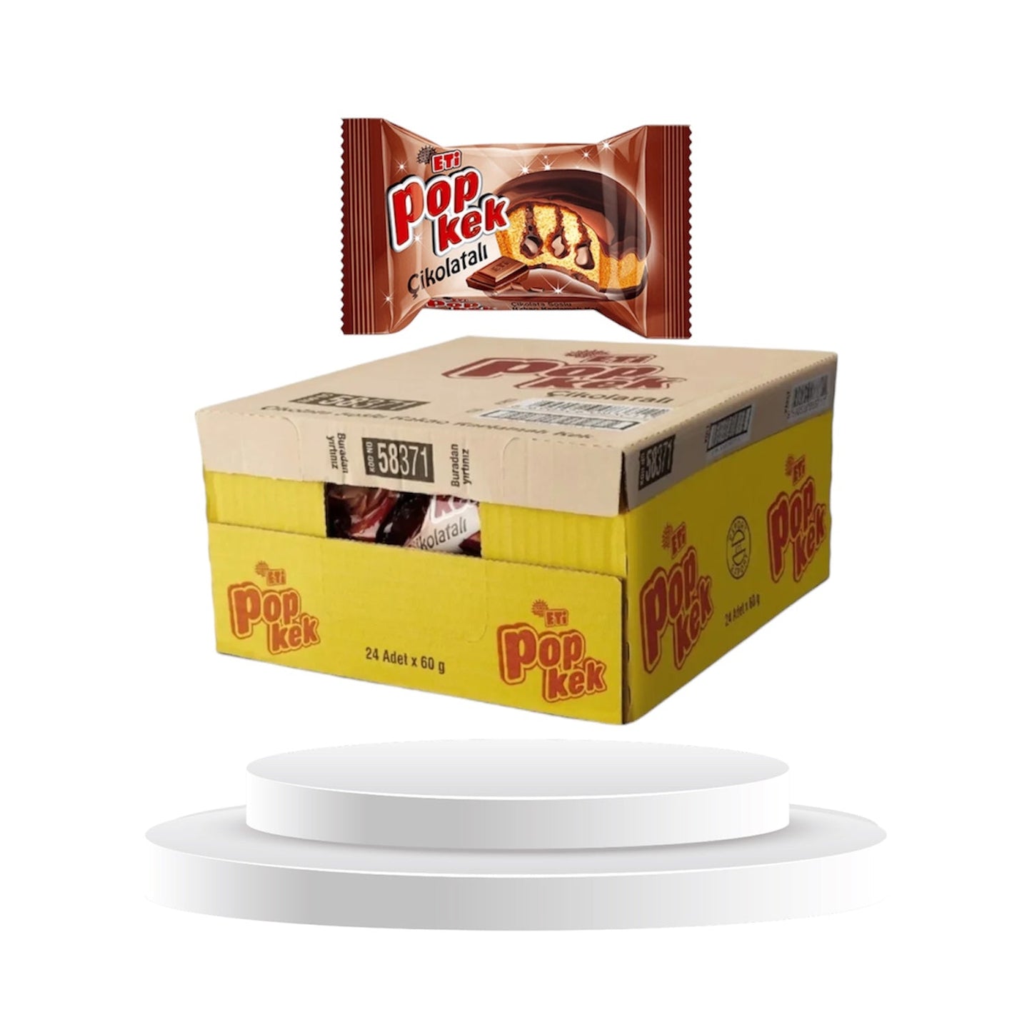 Eti Popkek Schokolade24 Stück MHD 17.07.2025