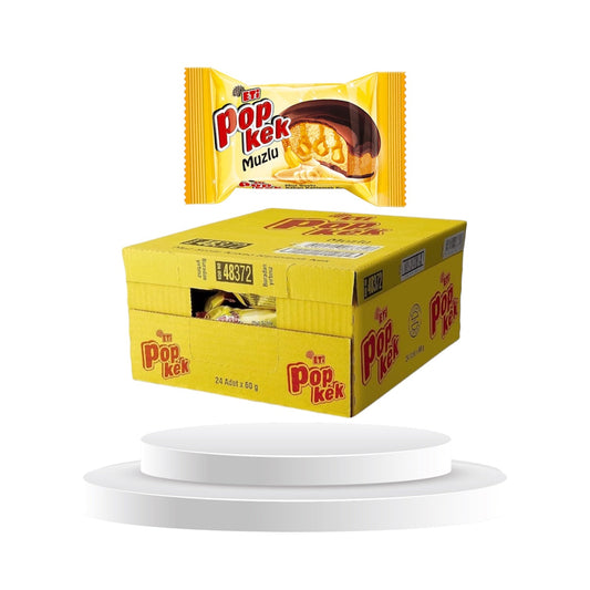 Eti Popkek Banana 24 Stück MHD 09.07.2025
