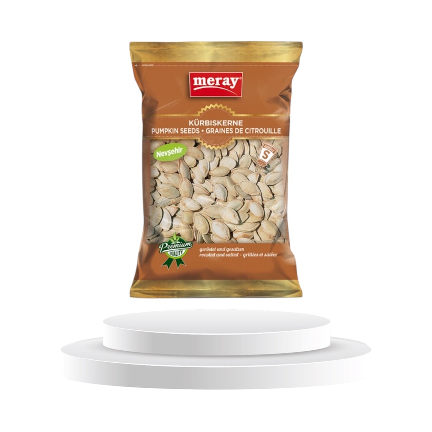 200g - meray® KÜRBISKERNE - nevsehir - grst. & gsalz