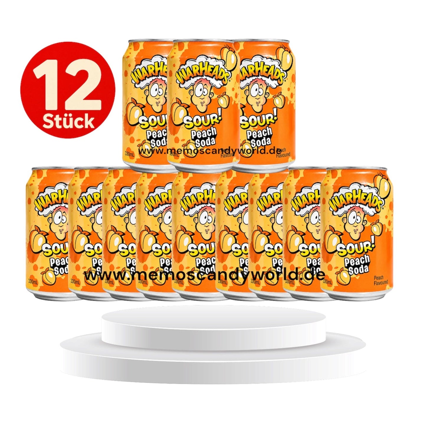 12 x Warheads Sour Soda