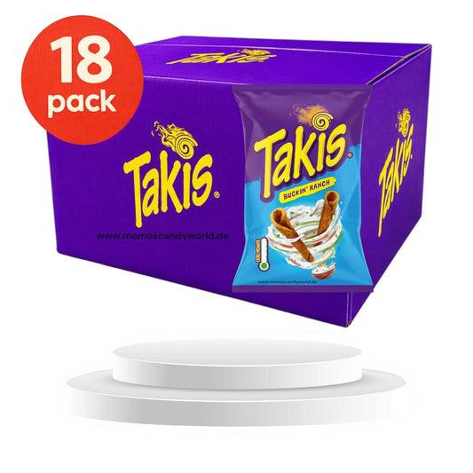 18 pack Takis Buckin Ranch MHD 29.08.26