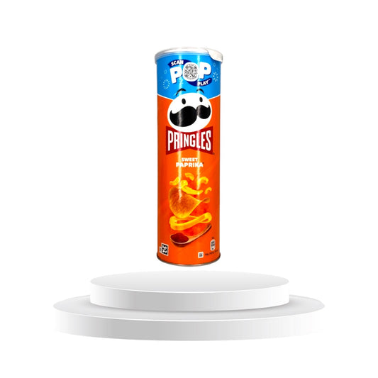 Pringles Sweet Paprika 165g 1 Kolli = 19 Stk
