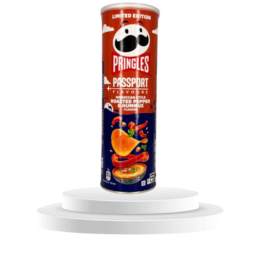 Pringles PASSPORT Middle East Style Roasted Pepper & Hummus 1 Kolli = 19 Stk