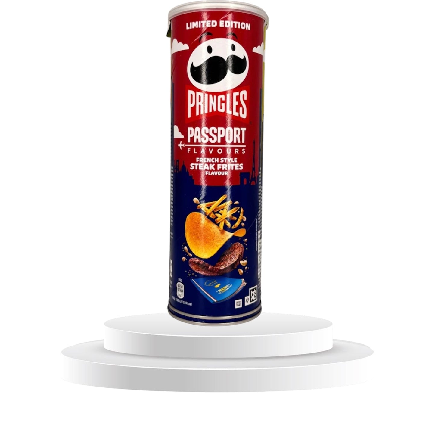 Pringles PASSPORT French Style Steak Frites 165g 1 Kolli = 19 Stk