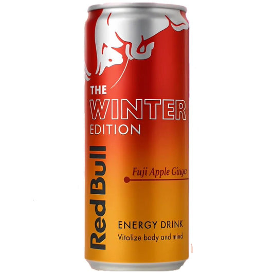 Red Bull Fuji Apple Ginger 1 Kolli = 24 Stk