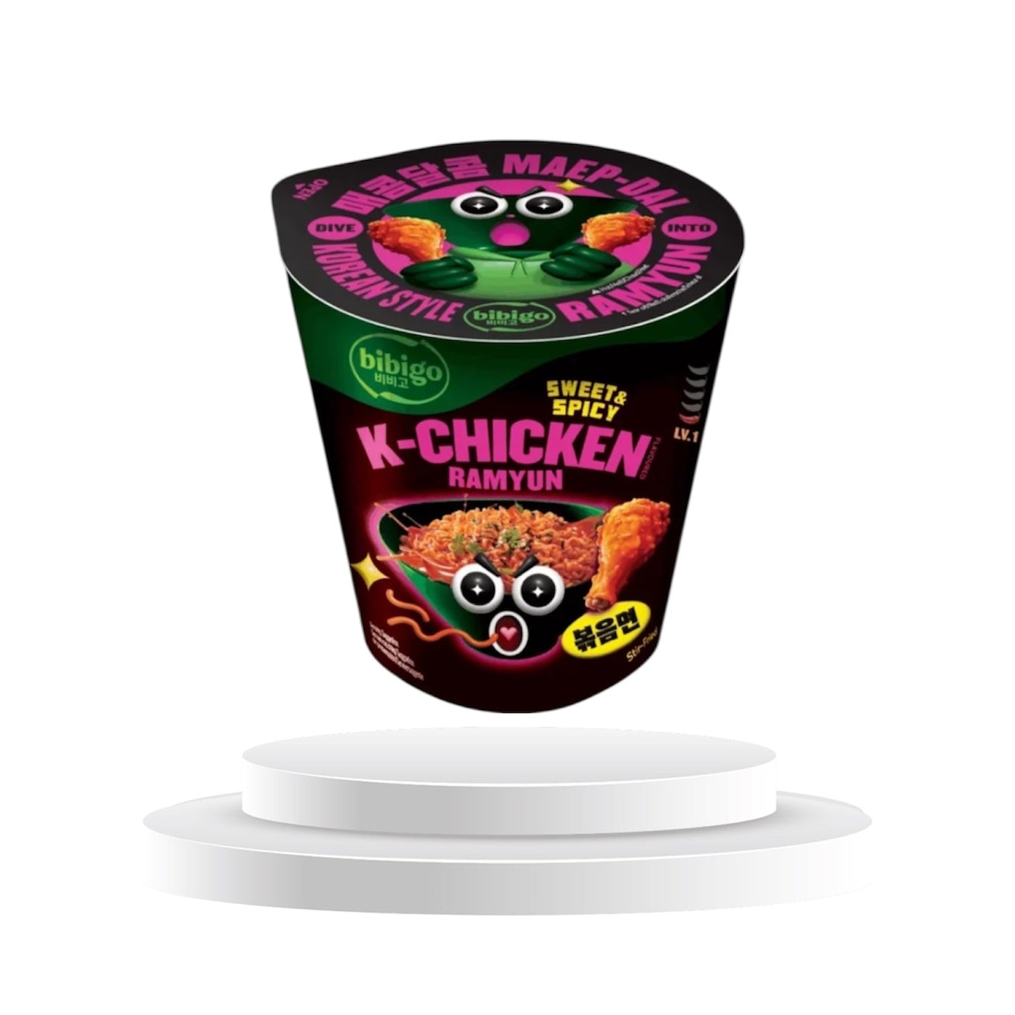 Bibigo Ramyun verschiedene Sorten Chicken Flavour 8er pack 92g