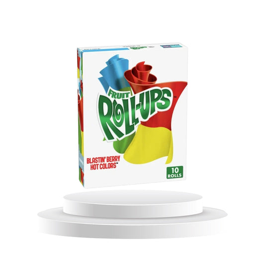 Fruit Roll-Ups Blastin’ Berry Hot Colors 1 Kolli = 10 Stk