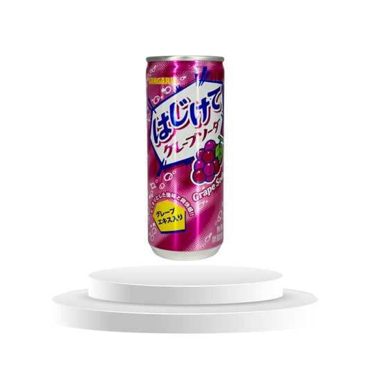 Sangaria Hajikete Grape Soda 1 Kolli = 30 Stk