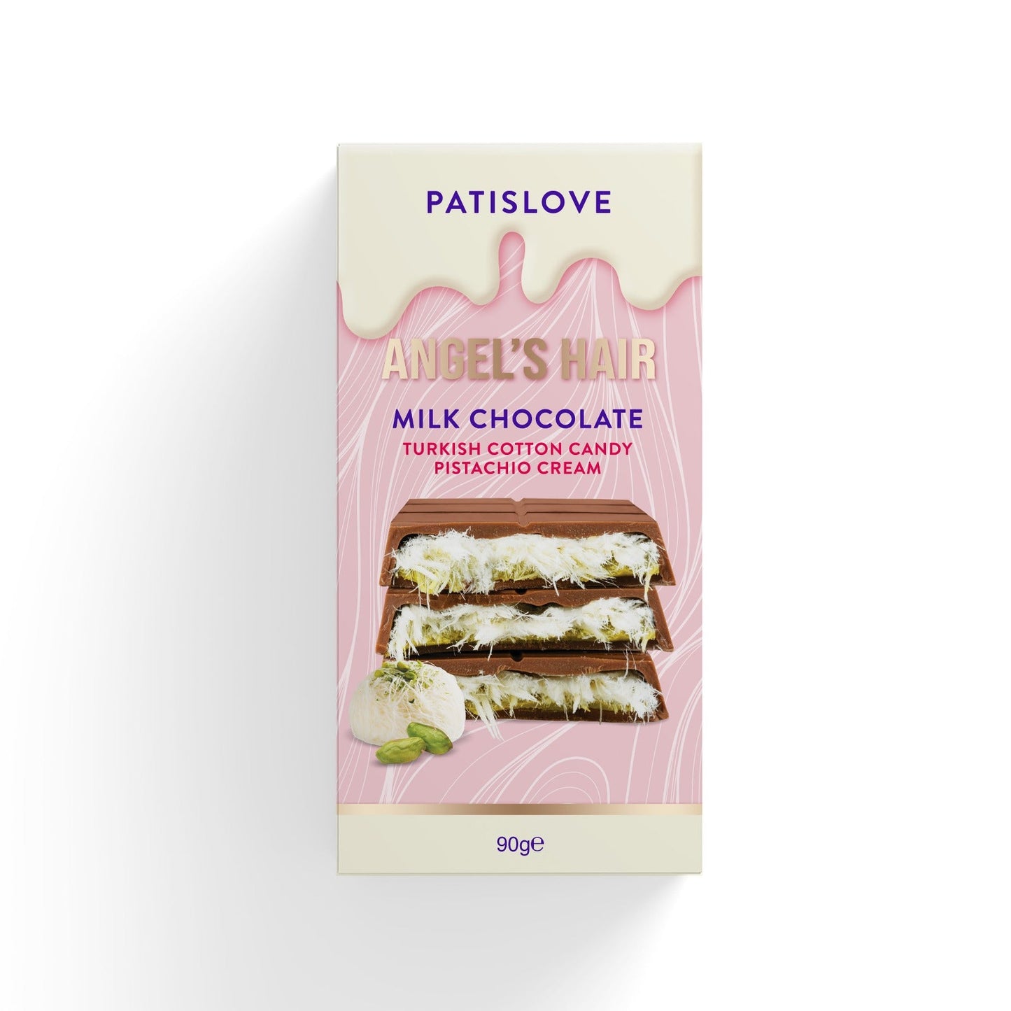 Patislove Angel Hair Milk Chocolate - Memo's Candy World GmbH