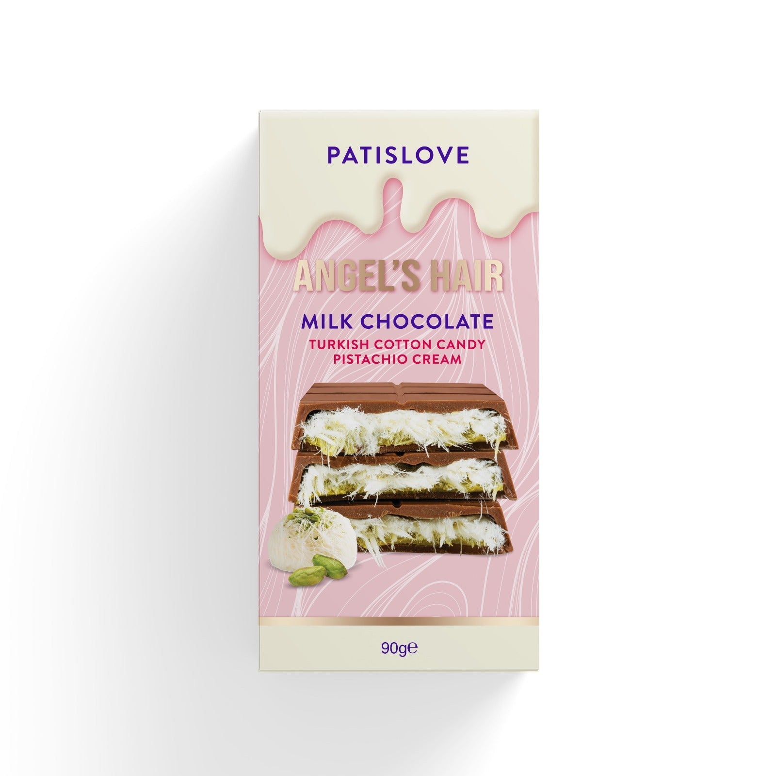 Patislove Angel Hair Milk Chocolate - Memo's Candy World GmbH