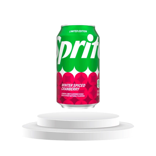Sprite Winter Spiced Cranberry - Memo's Candy World GmbH