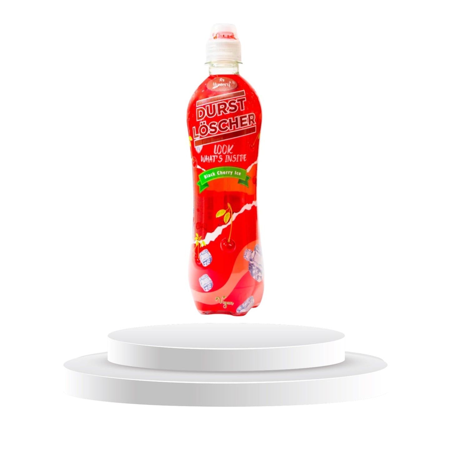 Durstlöscher Black Cherry Ice 500ml 1 Kolli = 12 Stk